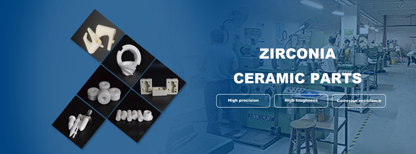 Zirconiumdioxyde Ceramische Delen